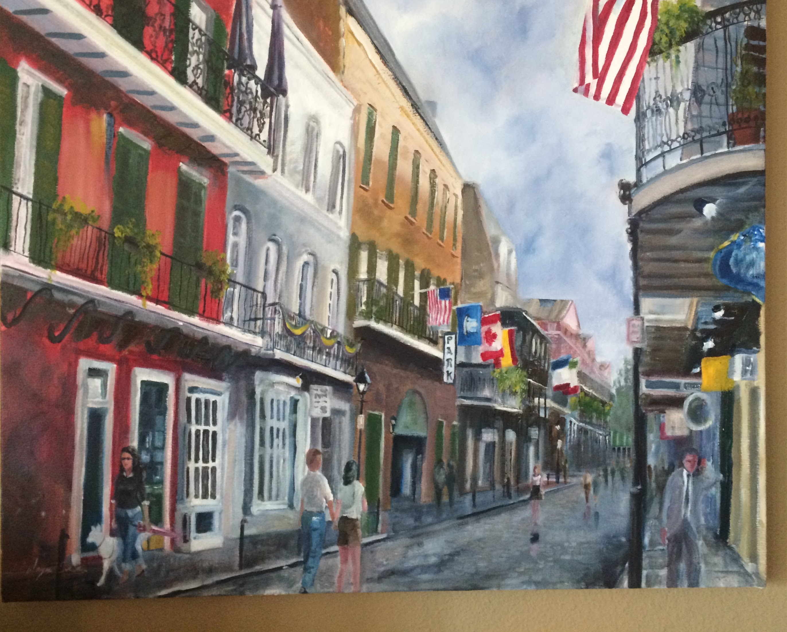 St Ann Oil Painting
