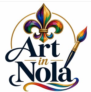 Art in NOLA fleur-de-lis logo